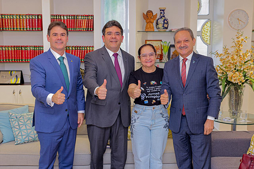 Wilson Brandão confirma apoio à reeleição de Rafael Fonteles e alinha grupo político da Prefeitura de Pedro II à base do governo