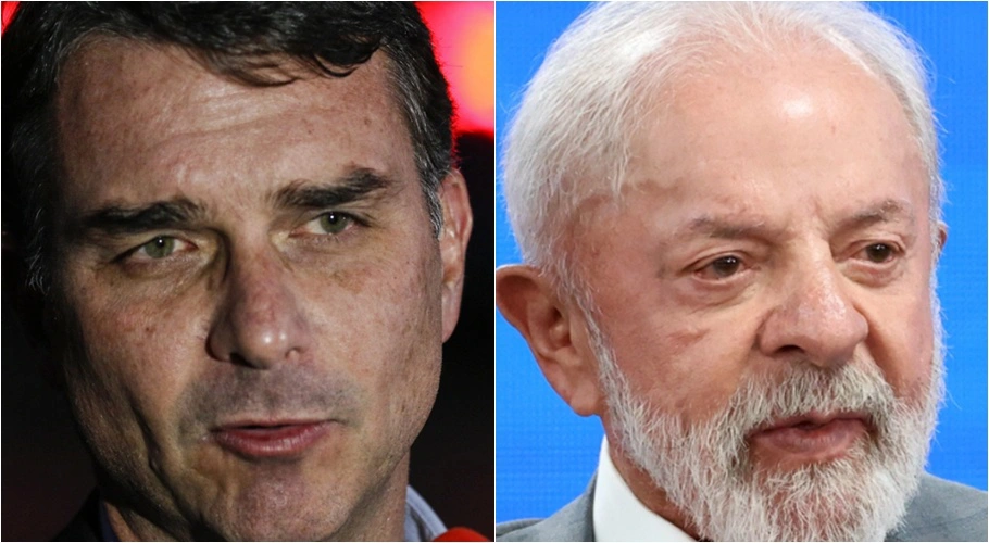 Flávio Bolsonaro supera Lula numericamente no 2º turno, aponta Paraná Pesquisas