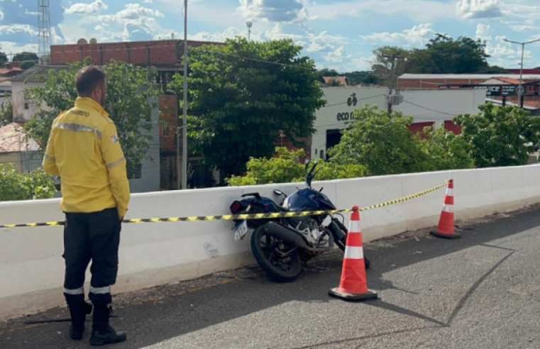Entenda o que houve com motociclista que caiu da ponte em Timon MA