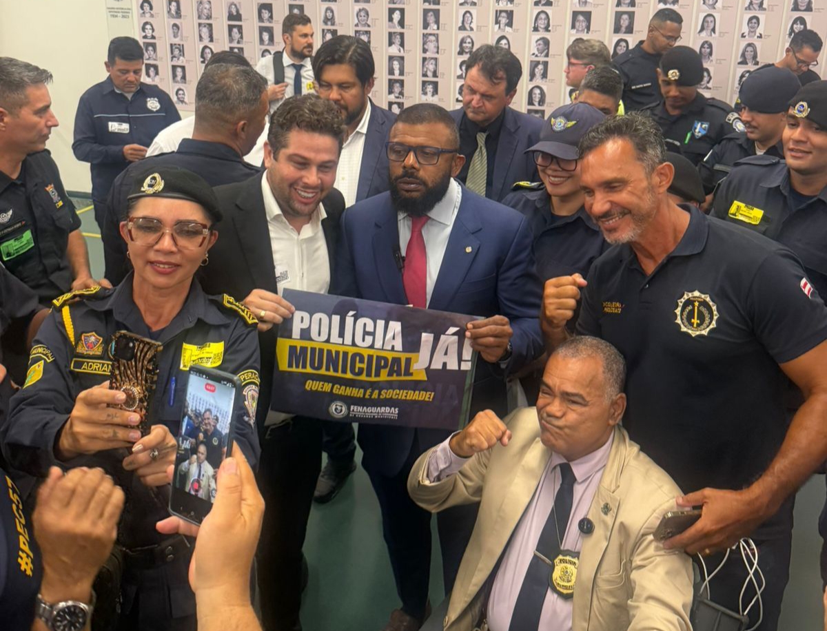 Em Brasília, vereador P.A. acompanha discussão da PEC da Segurança e debate avanços para guardas municipais