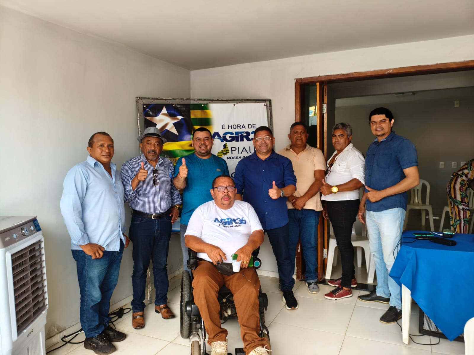 Dirigentes e pré-candidatos do Partido Agir estiveram reunidos neste sábado, 28 de março de 2026, em um importante encontro estratégico