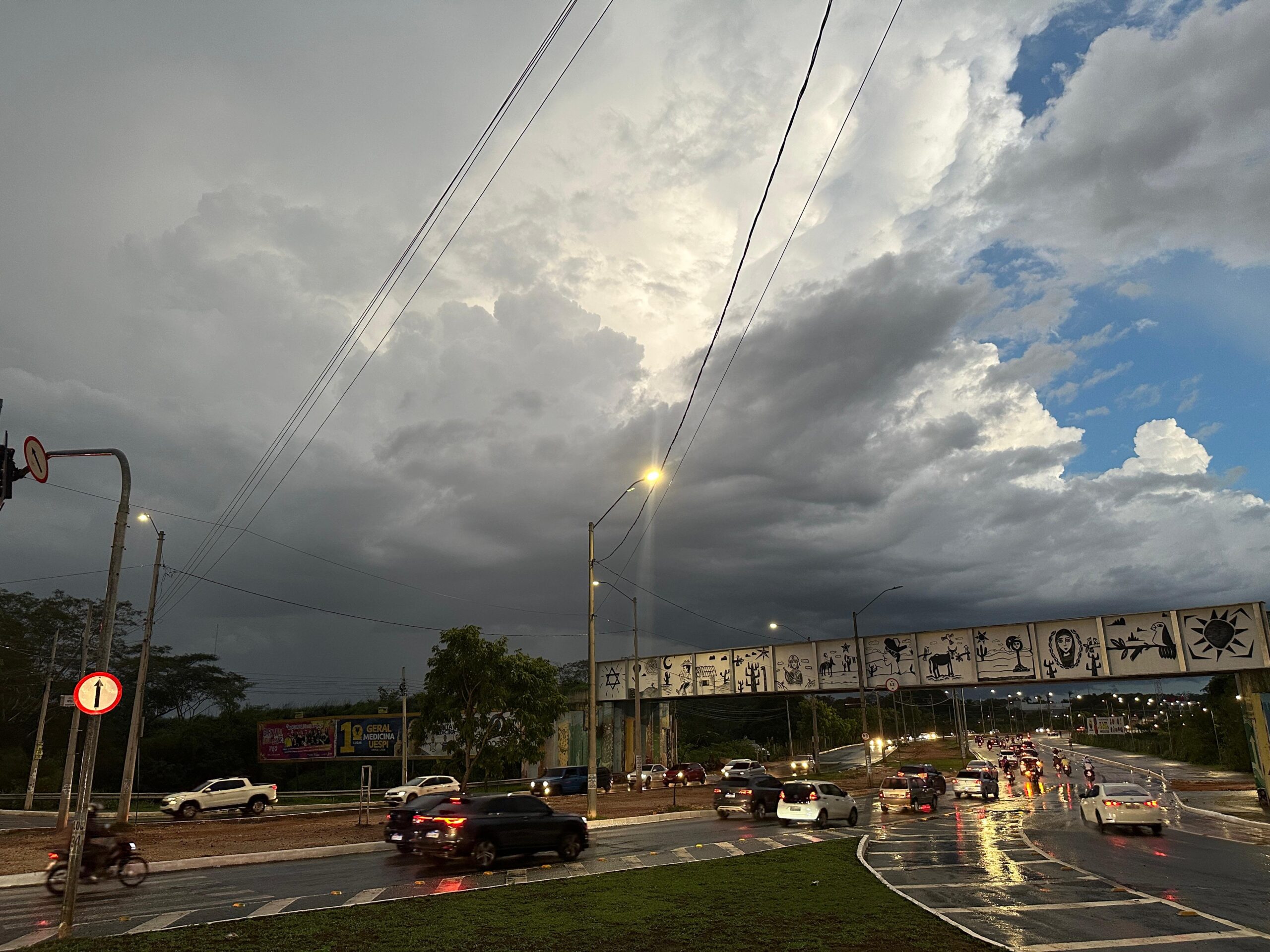 Mais chuvas atingem todo o Piauí nesta segunda com alerta máximo e risco de transtornos