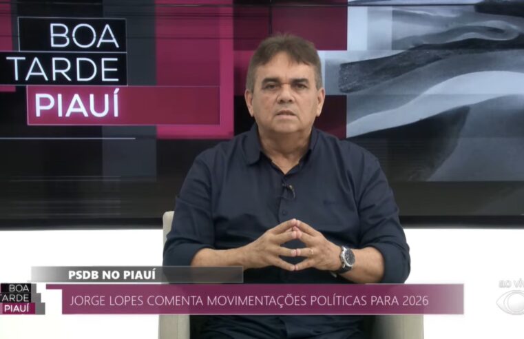 Em entrevista à Band Piauí, o PSDB reforça o avanço da construção de uma aliança forte para 2026.