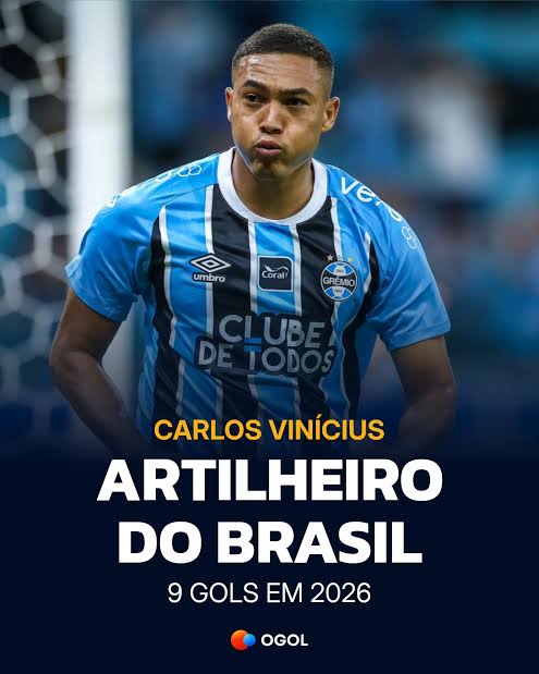 Os artilheiros do Campeonato Brasileiro 2026