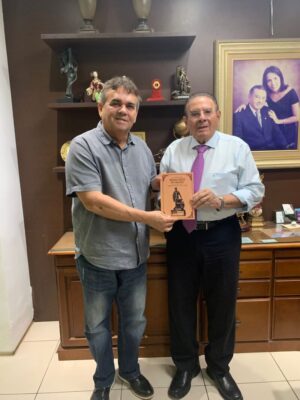 Presidente do PSDB e Pré candidato a Senador Jorge Lopes faz parceria com sistema Fecomércio representado por Valdecir Cavalcante