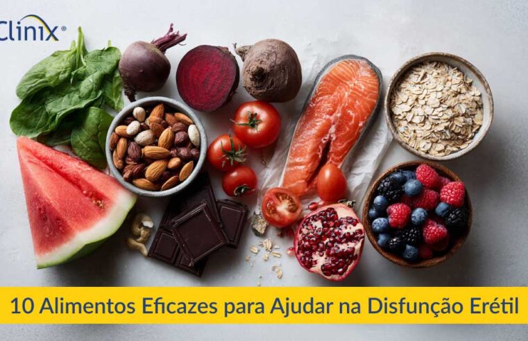 Alimentação saudável pode ajudar a aumentar a libido masculina de forma natural