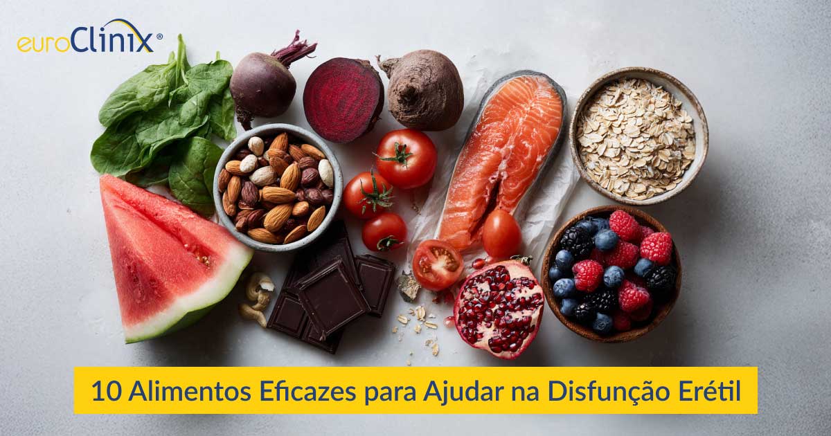 Alimentação saudável pode ajudar a aumentar a libido masculina de forma natural